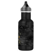 Medieval Jewel op zwart Waterfles (Rechts)