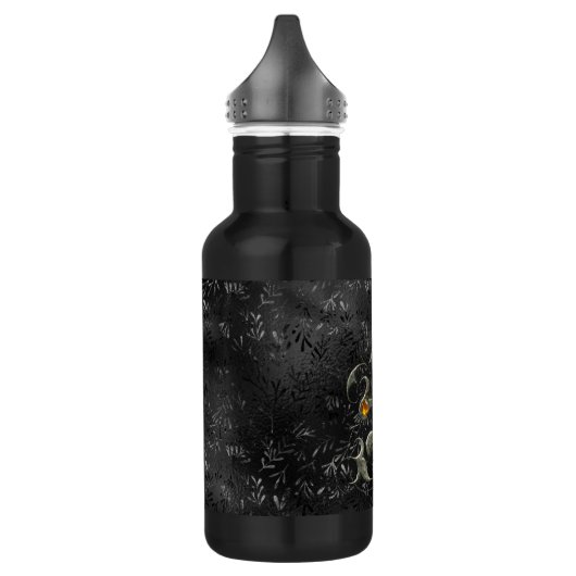 Medieval Jewel op zwart Waterfles (Links)