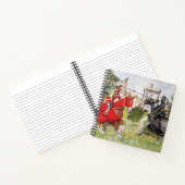 Medieval Joust voor Castle Notitieboek (Binnen)