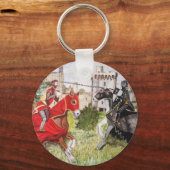 Medieval Joust voor Castle Sleutelhanger (Voorkant)