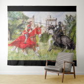 Medieval Joust Wandkleed (In Situ (horizontaal))