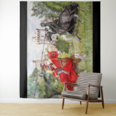 Medieval Joust Wandkleed (In situ)