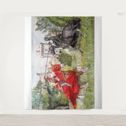 Medieval Joust Wandkleed (Voorkant)