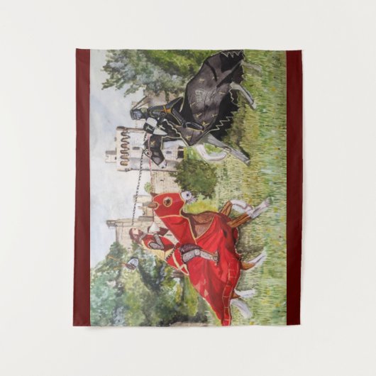 Medieval Joust Wandkleed (Voorkant)