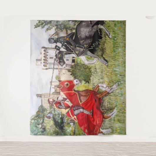 Medieval Joust Wandkleed (Voorkant)