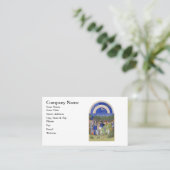 Medieval kalender mei Taurus & Gemini Visitekaartje (Staand voorkant)