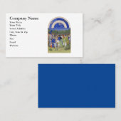 Medieval kalender mei Taurus & Gemini Visitekaartje (Voorkant / Achterkant)