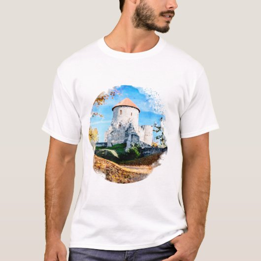 Medieval kasteel t-shirt (Voorkant)