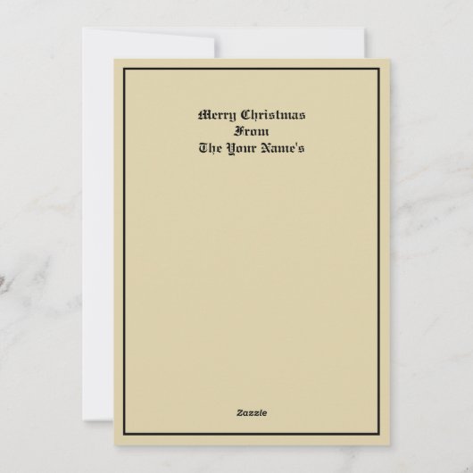 Medieval kerstfeest Nativiteit door Willem Vrelant Feestdagenkaart (Achterkant)