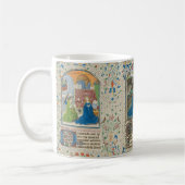 Medieval kerstfeest Nativiteit door Willem Vrelant Koffiemok (Links)