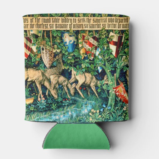Medieval King Arthur William Morris Blikjeskoeler (Achterkant)