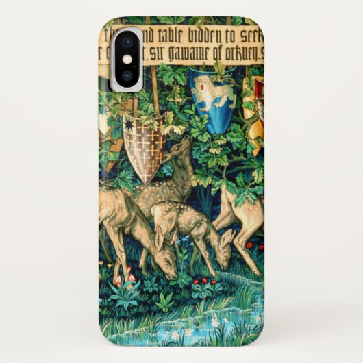 Medieval King Arthur William Morris Case-Mate iPhone Case (Achterkant)