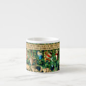 Medieval King Arthur William Morris Espresso Kop (Voorkant)