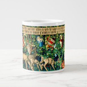 Medieval King Arthur William Morris Grote Koffiekop