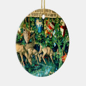 Medieval King Arthur William Morris Keramisch Ornament (Rechts)