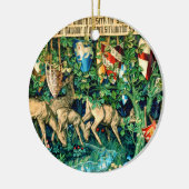 Medieval King Arthur William Morris Keramisch Ornament (Links)