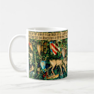 Medieval King Arthur William Morris Koffiemok