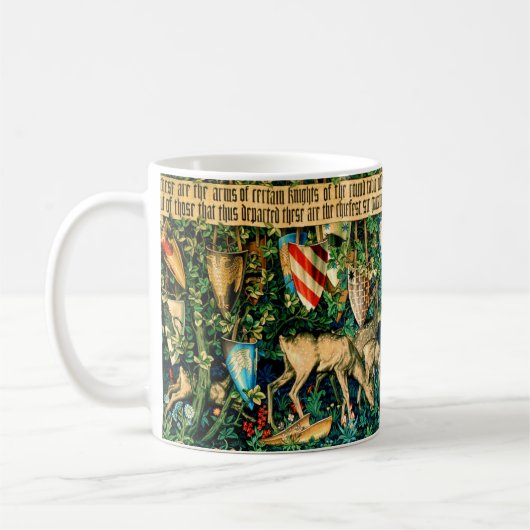 Medieval King Arthur William Morris Koffiemok (Links)