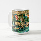 Medieval King Arthur William Morris Koffiemok (Voorkant links)
