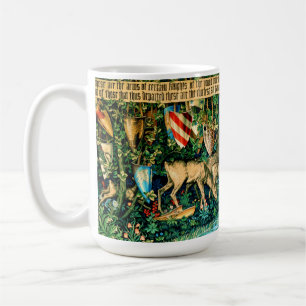 Medieval King Arthur William Morris Koffiemok