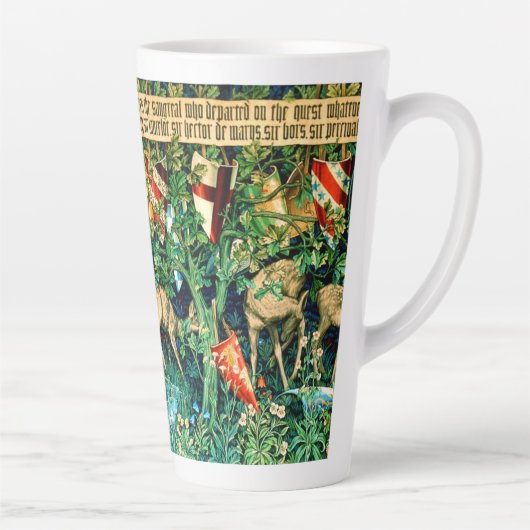 Medieval King Arthur William Morris Latte Mok (Rechts)
