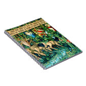 Medieval King Arthur William Morris Notitieboek (Rechterzijde)