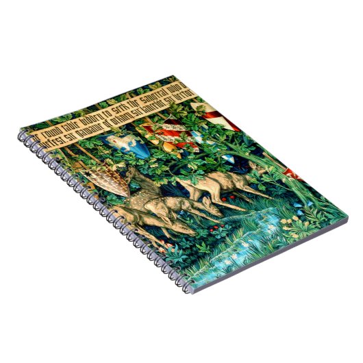 Medieval King Arthur William Morris Notitieboek (Rechterzijde)