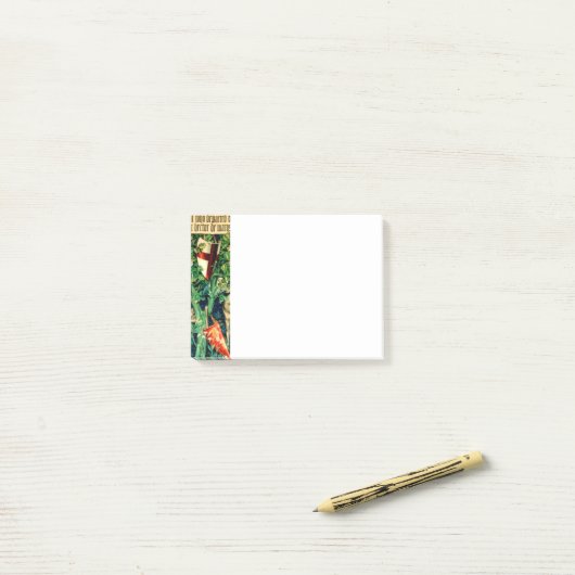 Medieval King Arthur William Morris Post-it® Notes (Op bureau)