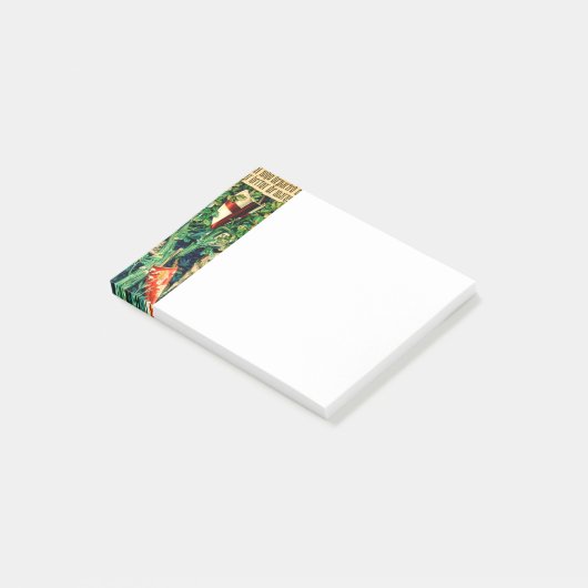 Medieval King Arthur William Morris Post-it® Notes (Schuin)