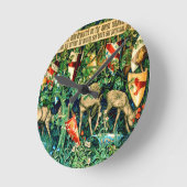 Medieval King Arthur William Morris Ronde Klok (Hoek)