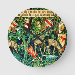 Medieval King Arthur William Morris Ronde Klok