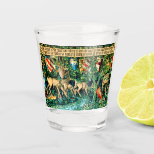 Medieval King Arthur William Morris Shot Glas