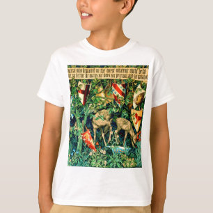 Medieval King Arthur William Morris T-shirt