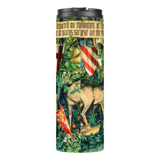 Medieval King Arthur William Morris Thermosbeker (Achterkant)