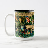 Medieval King Arthur William Morris Tweekleurige Koffiemok (Links)