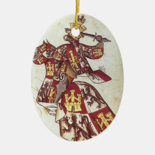 Medieval King bij Castilla Ornament