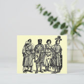 Medieval Knachten Briefkaart (Staand voorkant)