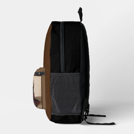 Medieval Knachten Jousting Bedrukte Rugzak (Rechts)