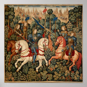 Medieval Knachten Jousting Poster (Voorkant)