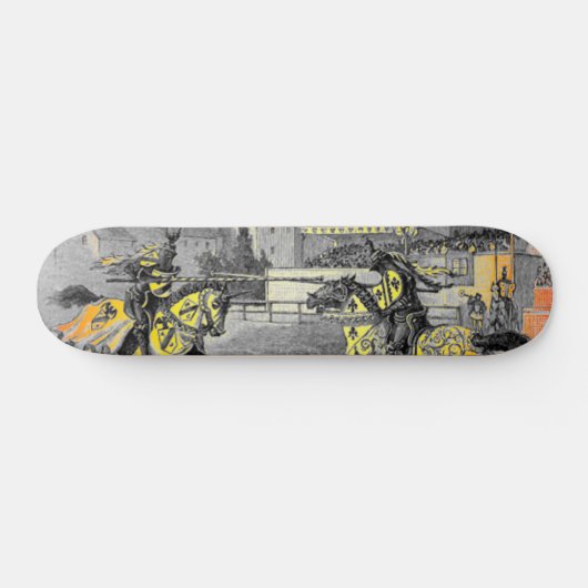 Medieval Knachten Jousting Skateboard (Horizontaal)