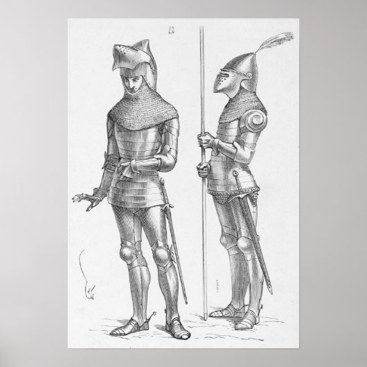 Medieval Knachten Poster (Voorkant)