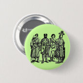 Medieval Knachten Ronde Button 5,7 Cm (Voorkant /achterkant)