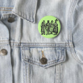 Medieval Knachten Ronde Button 5,7 Cm (In situ)