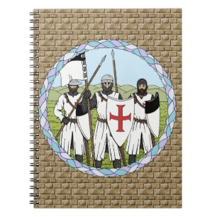 Medieval Knachten Templar Notitieboek