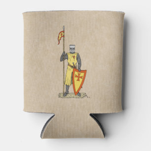 Medieval Knight begin 13e eeuw Blikjeskoeler