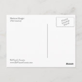 Medieval Knight Briefkaart (Achterkant)