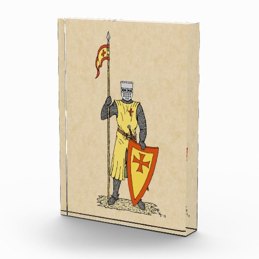 Medieval Knight Early 13th Century Fotoblokken (Rechts)