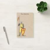 Medieval Knight Early 13th Century Post-it® Notes (Kantoor)