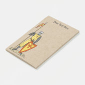 Medieval Knight Early 13th Century Post-it® Notes (Schuin)