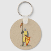 Medieval Knight Early 13th Century Sleutelhanger (Achterkant)